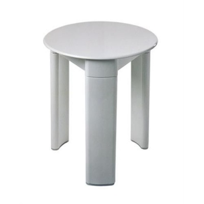 Trio Bathroom Stool | White Bathrooom Seating